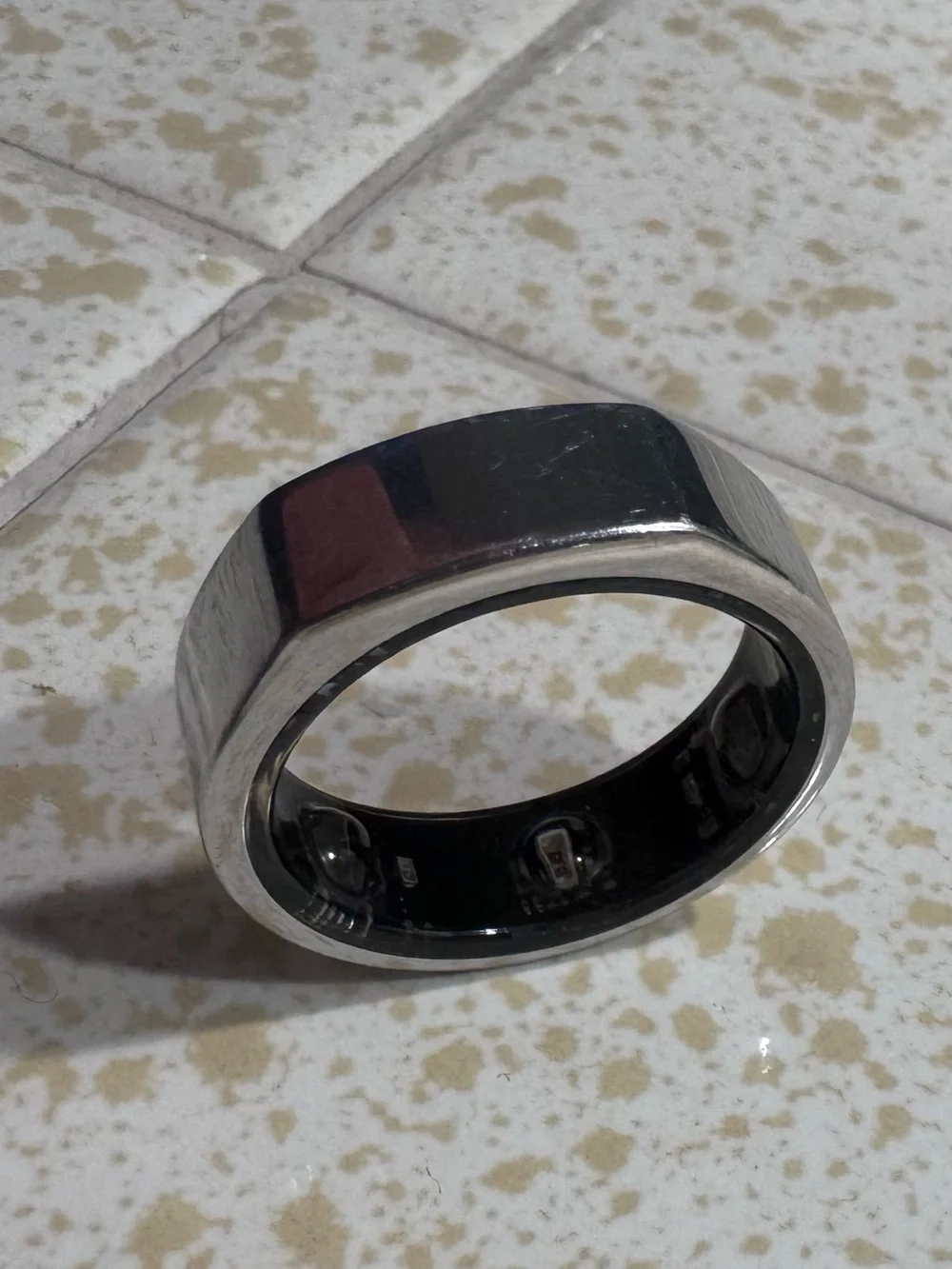 Oura Gen 3 HeritageSmart Ring in Silver-Size 11